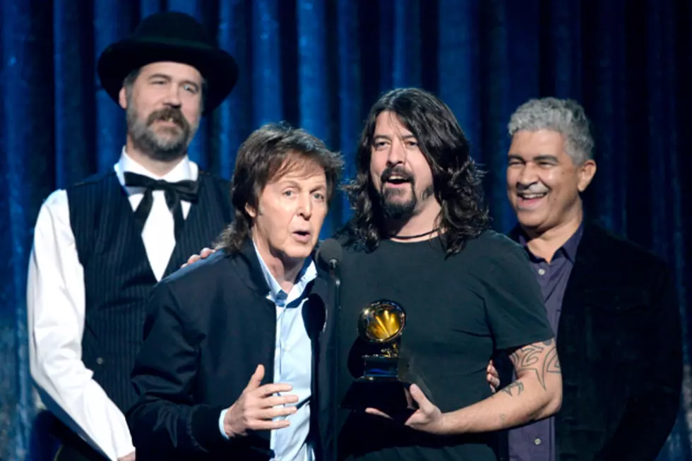 Dave Grohl, Paul McCartney, Krist Novoselic and Pat Smear Win 2014 Grammy for Best Rock Song