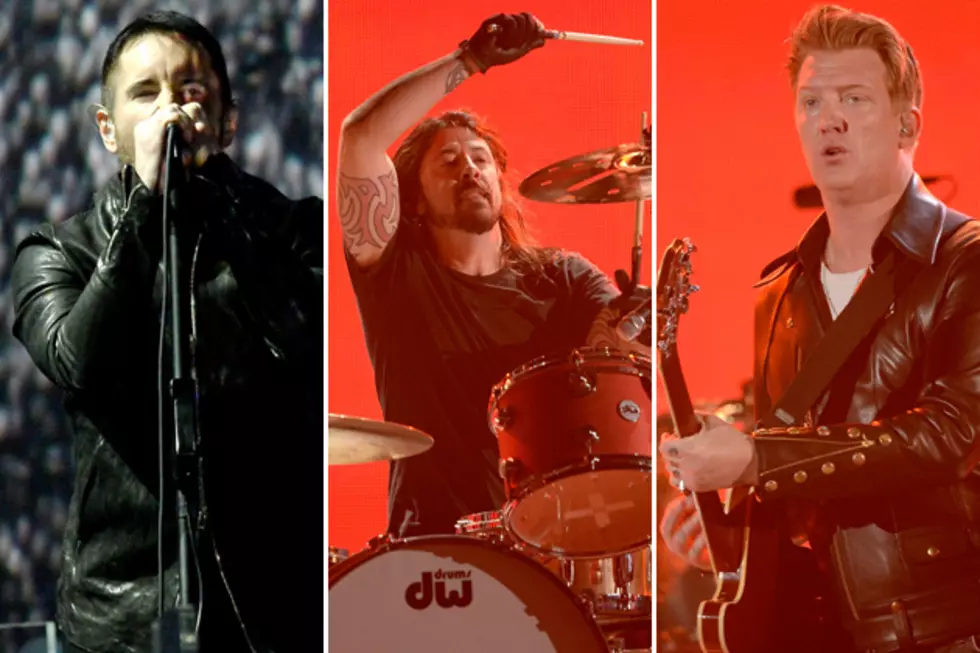 Nine Inch Nails, Dave Grohl + Queens of the Stone Age Close 2014 Grammy Awards