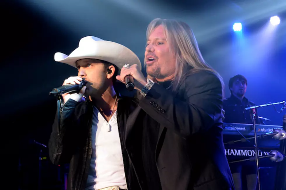 Vince Neil Rocks Motley Crue Songs With Country Stars Brantley Gilbert + Justin Moore in Nashville