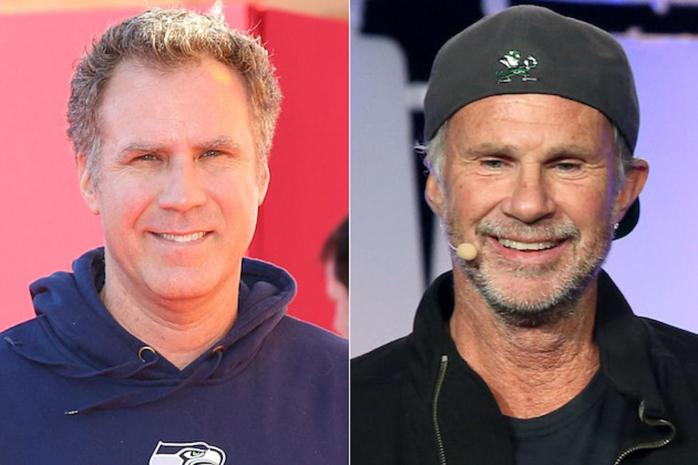 It’s Official! Will Ferrell + Red Hot Chili Peppers Drummer Chad Smith Are the Same Person