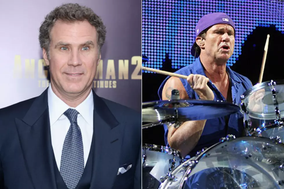 Will Ferrell Accepts Chad Smith’s Challenge for a ‘Drum Vs. Cowbell Showdown’ for Charity