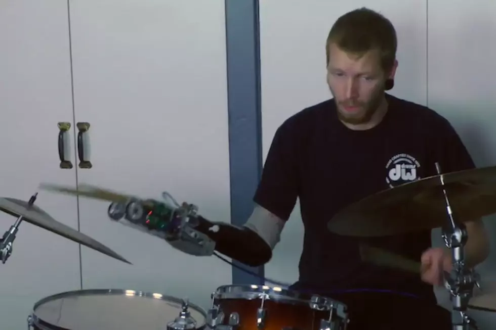 One-Armed Drummer Returns to Kit Thanks to Amazing ‘Cyborg’ Prosthesis