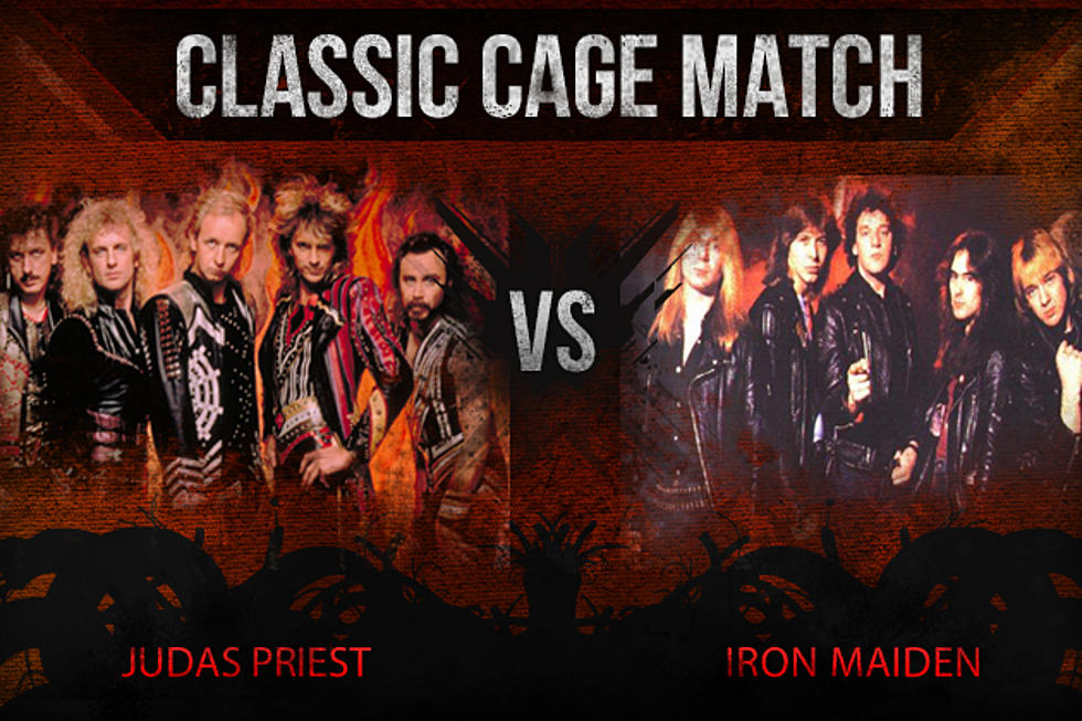 Judas Priest vs. Iron Maiden &#8211; Classic Cage Match