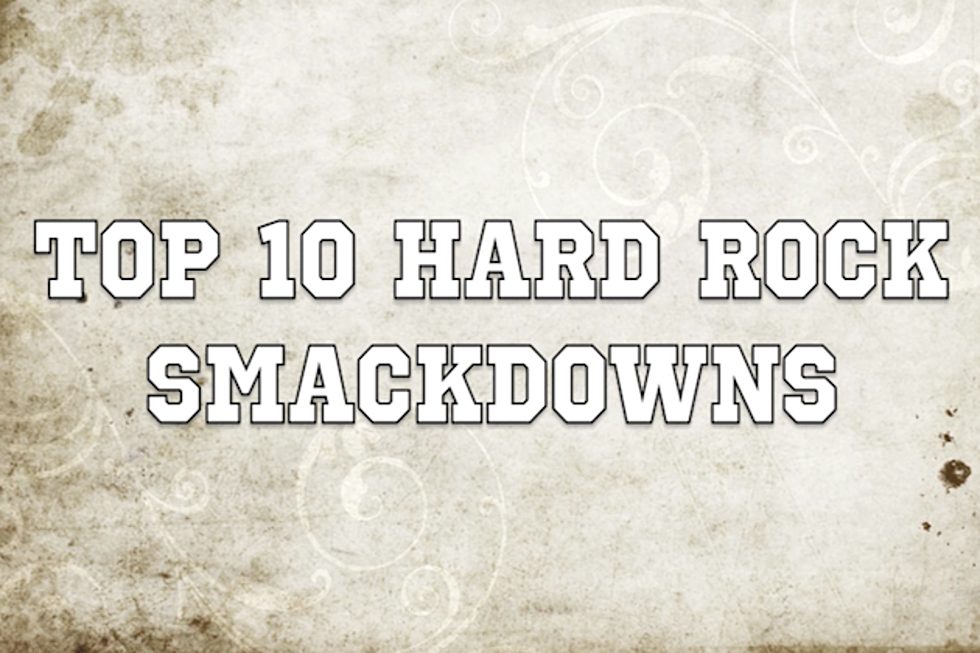 Top 10 Hard Rock Smackdowns [Watch]