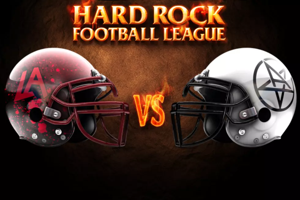 Slayer&#8217;s L.A. Blood vs. Anthrax&#8217;s N.Y. Mosh: Hard Rock Football, Round 1