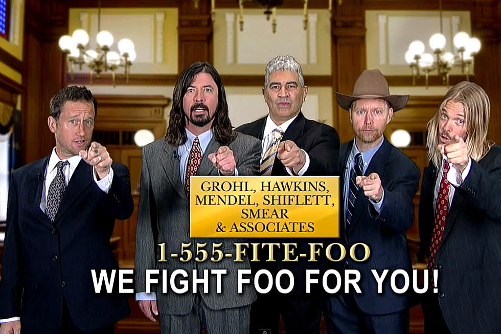 Foo Fighters Continue &#8216;Letterman&#8217; Residency With Tony Joe White, Fake Law Firm Commercial