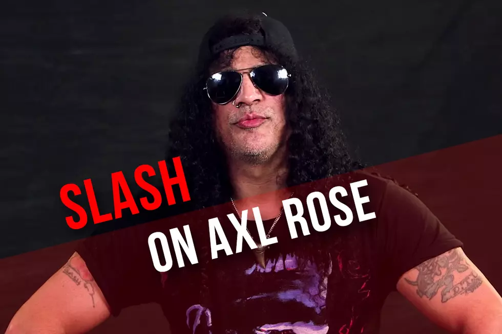 Slash on What He Admires Most About Axl Rose – Exclusive Video