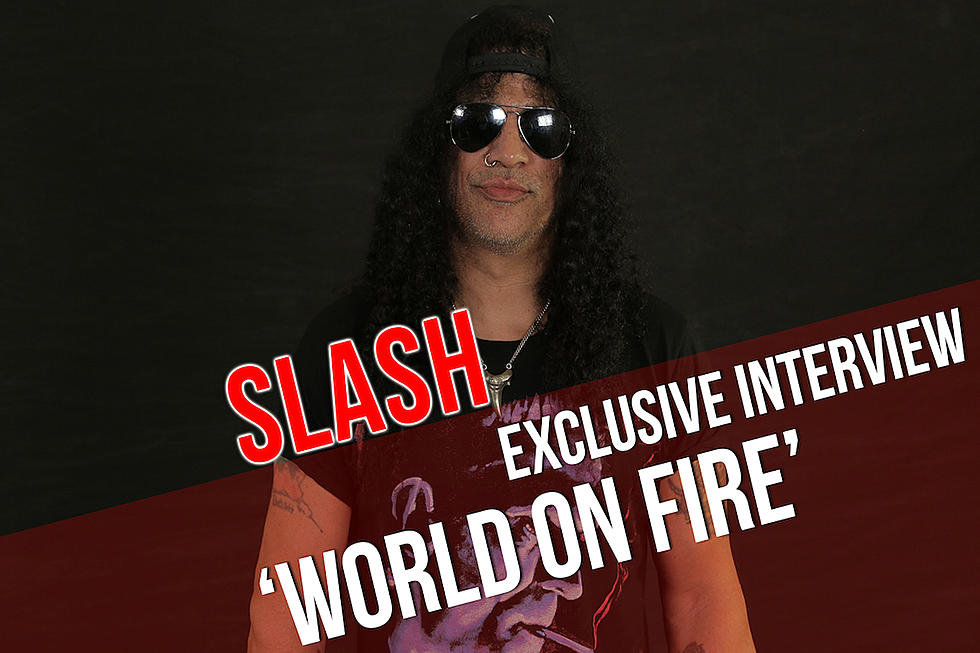 Slash Talks ‘World on Fire’ Album – Exclusive Video