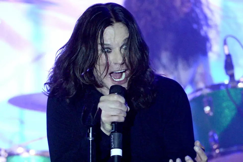 Ozzy Osbourne Does Arts and Crafts With Granddaughter Pearl