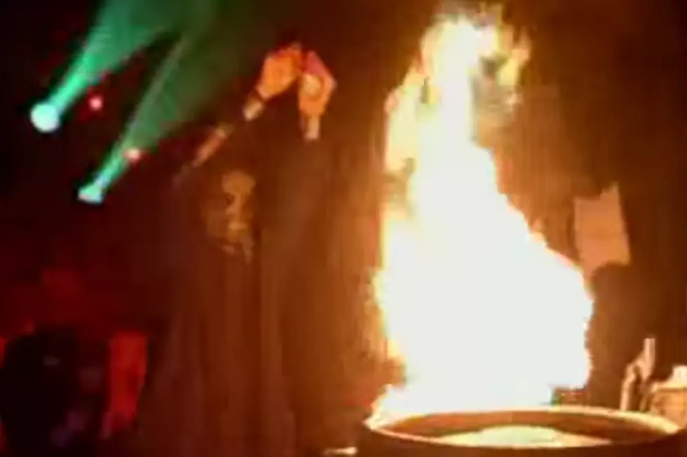 Flashback: Slipknot Members Light Each Other on Fire