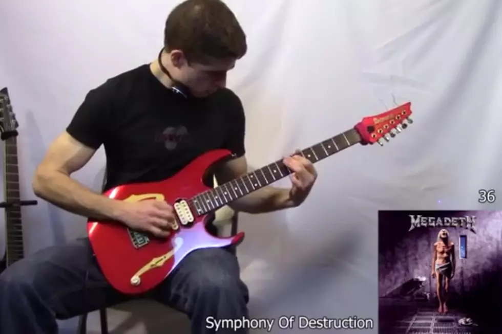 Guitarist Creates Epic Medley Of All 160 Megadeth Songs In Chronological Order [Video]