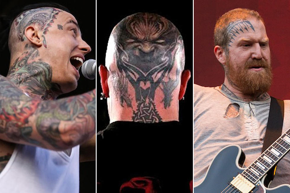 10 Musicians With Face + Head Tattoos