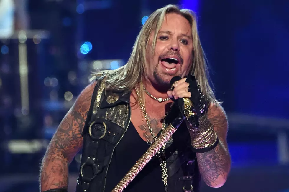 Report: Police Security Cam Footage Allegedly Shows Vince Neil Pulling Woman’s Hair