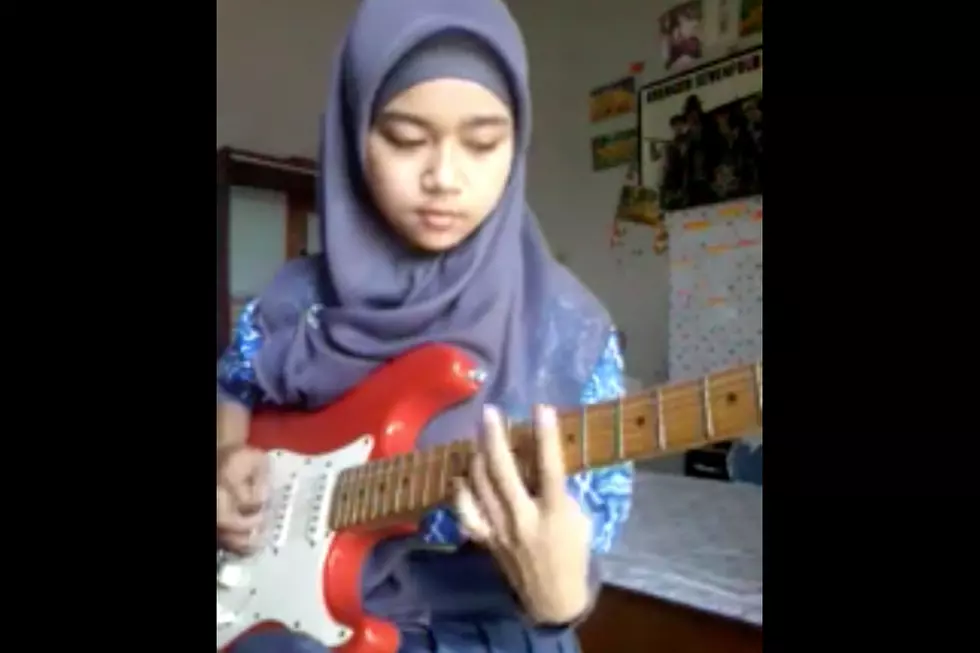 Watch A Young Girl Shred Along With Lamb Of God’s ‘Hourglass’ [Video]