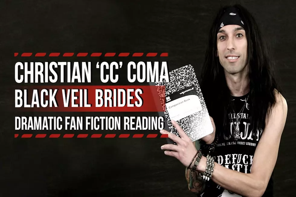 Black Veil Brides' Christian 'CC' Coma Reads Fan Fiction