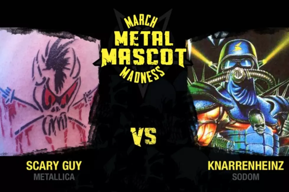 Metallica&#8217;s Scary Guy vs. Sodom&#8217;s Knarrenheinz &#8211; Metal Mascot Madness, Round 2