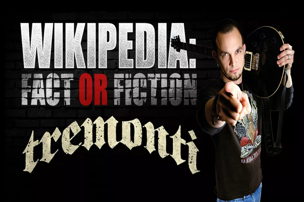 Mark Tremonti Plays 'Wikipedia: Fact or Fiction?'