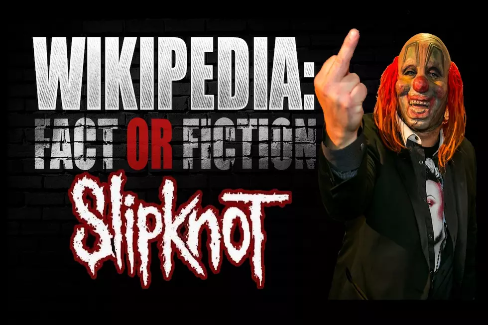Slipknot’s Shawn ‘Clown’ Crahan Plays ‘Wikipedia: Fact or Fiction?’
