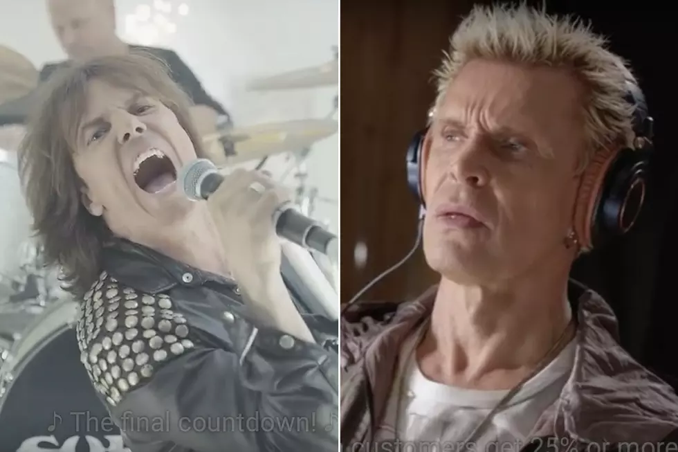 Billy Idol, Europe Star in New TV Commercials