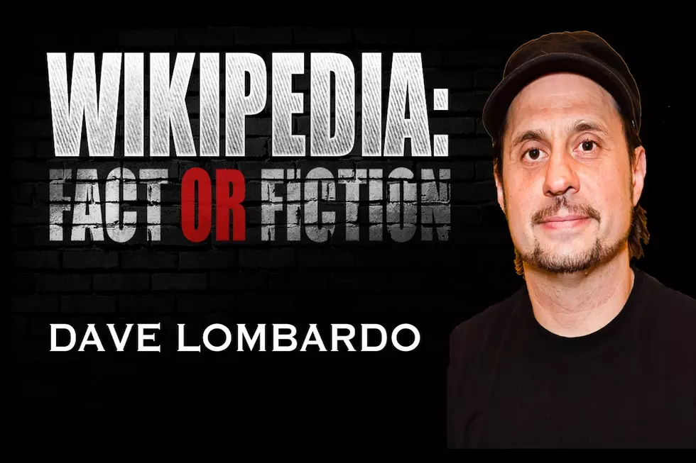 Dave Lombardo Plays ‘Wikipedia: Fact or Fiction?’