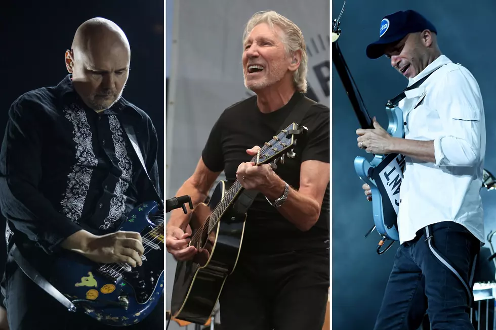 Watch Billy Corgan + Tom Morello Join Roger Waters on ‘Comfortably Numb’ at Benefit