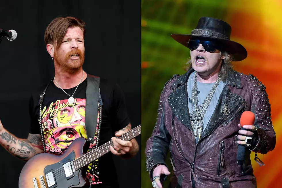 Eagles of Death Metal Singer: With Just Axl It&#8217;s GN&#8217;R, The &#8216;Uns&#8217; + &#8216;Oses&#8217; Became Velvet Revolver