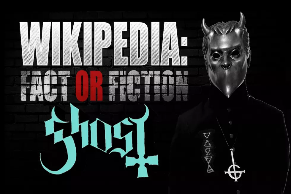 A Nameless Ghoul From Ghost Plays ‘Wikipedia: Fact or Fiction?’