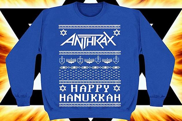 Anthrax Celebrate the Holiday Season With Ugly Hannukah Sweater