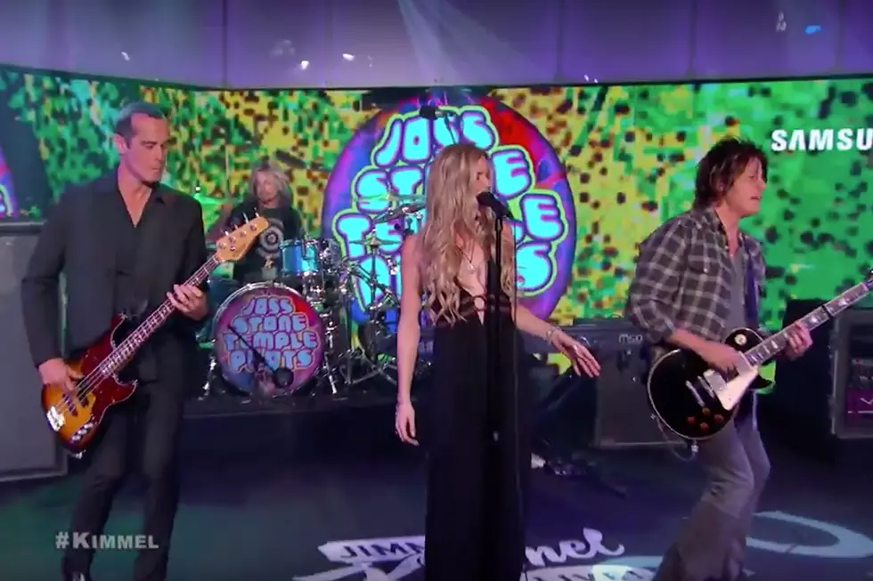 Stone Temple Pilots + Joss Stone Perform ‘Interstate Love Song’ On Jimmy Kimmel Live [Watch]