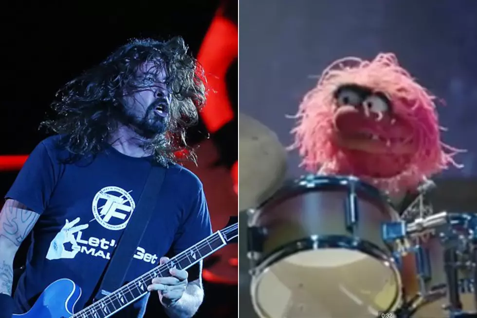 Watch Dave Grohl’s Drum Battle With Animal on ‘The Muppets’