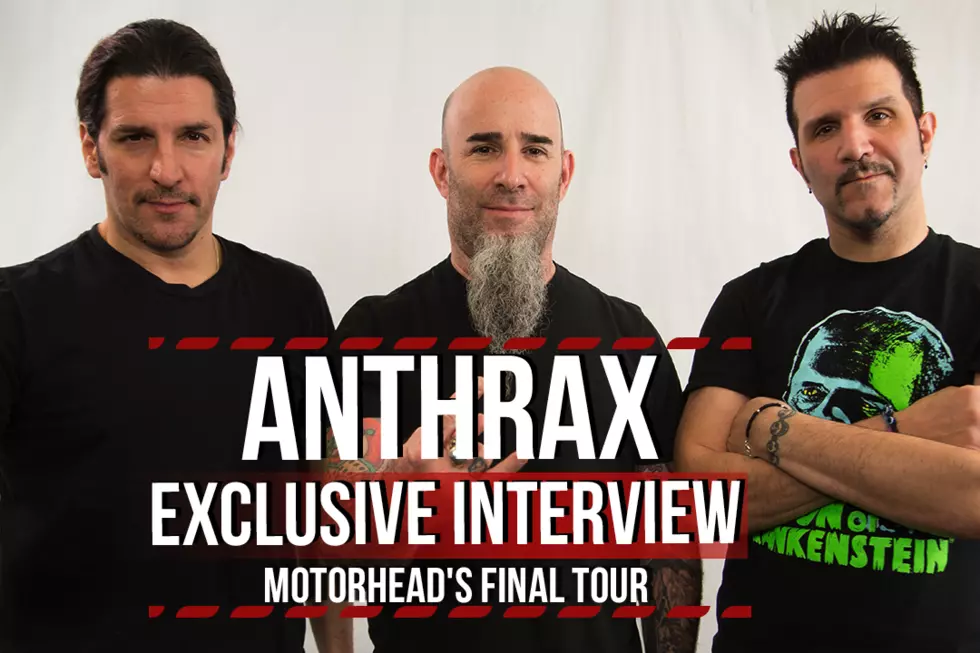 Anthrax Talk Touring With Motorhead, Lemmy Kilmister Stories