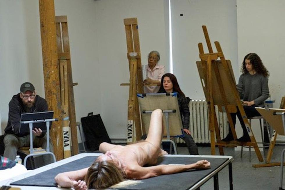 Iggy Pop Posed Nude for New York Academy of Art Class