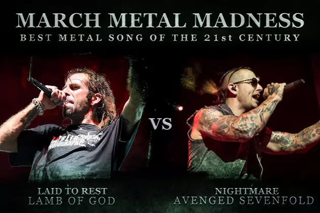 Lamb of God, &#8216;Laid to Rest&#8217; vs. Avenged Sevenfold, &#8216;Nightmare&#8217; &#8211; March Metal Madness 2016, Round 2
