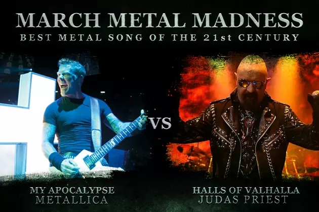 Metallica, &#8216;My Apocalypse&#8217; vs. Judas Priest, &#8216;Halls of Valhalla&#8217; &#8211; March Metal Madness 2016, Round 2