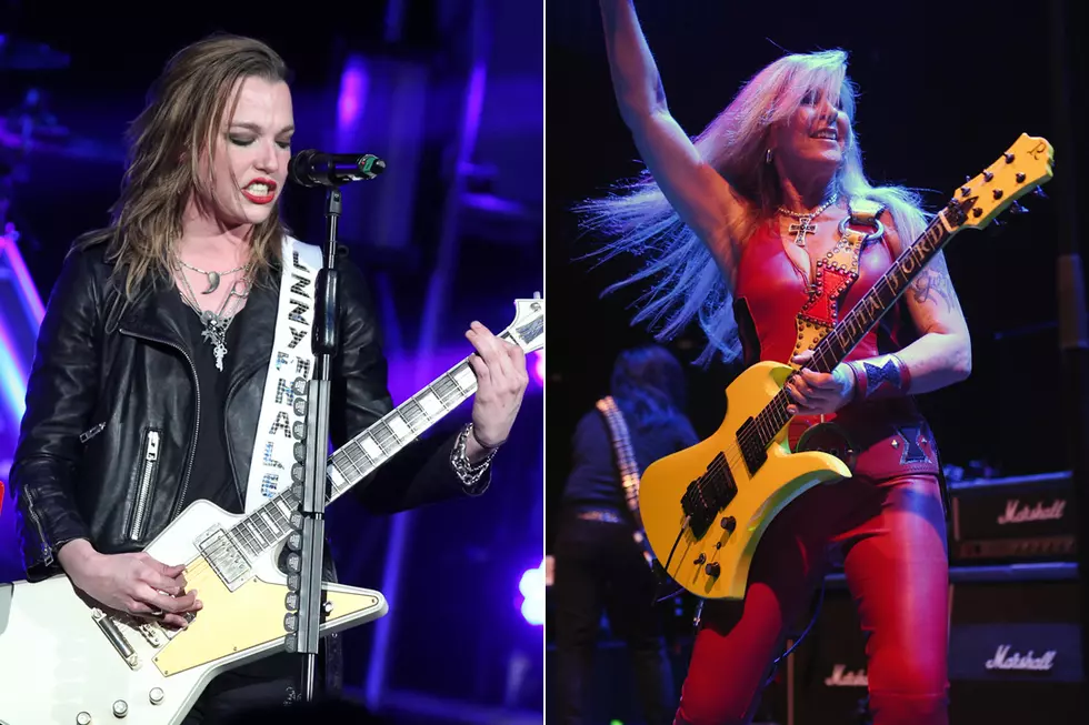 Lzzy Hale Joins Lita Ford for 'Close My Eyes Forever'