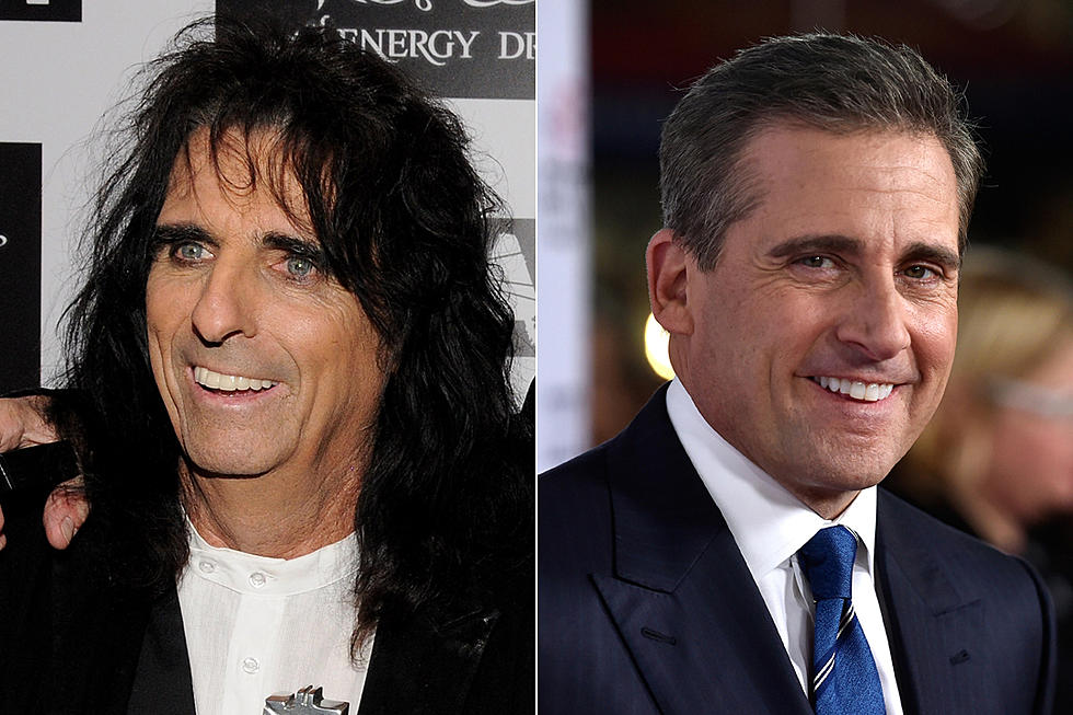 Steve Carell Shares the Time He Waited on Look-Alike Alice Cooper