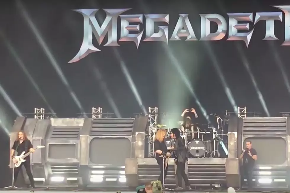 Nikki Sixx Joins Megadeth for Cover of Sex Pistols’ ‘Anarchy in the U.K.’ at Download 2016