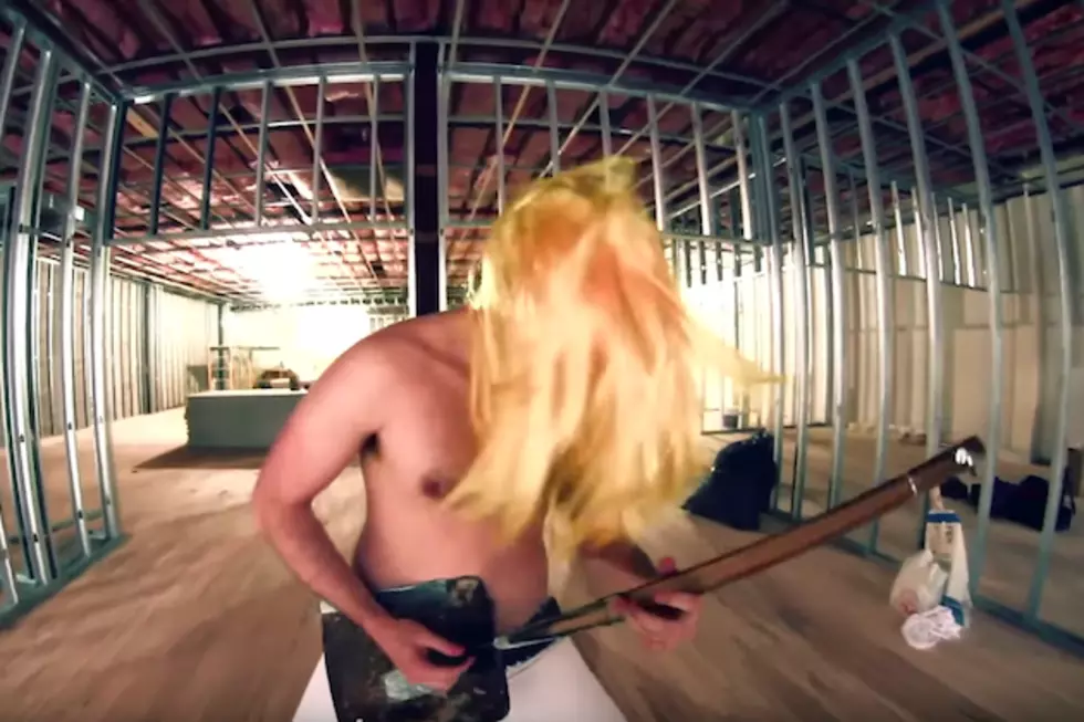 Rob Scallon Plays Megadeth's 'Holy Wars' on Shovel Guitar