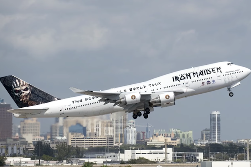 Iron Maiden Release Ed Force One Retrospective Tour Video