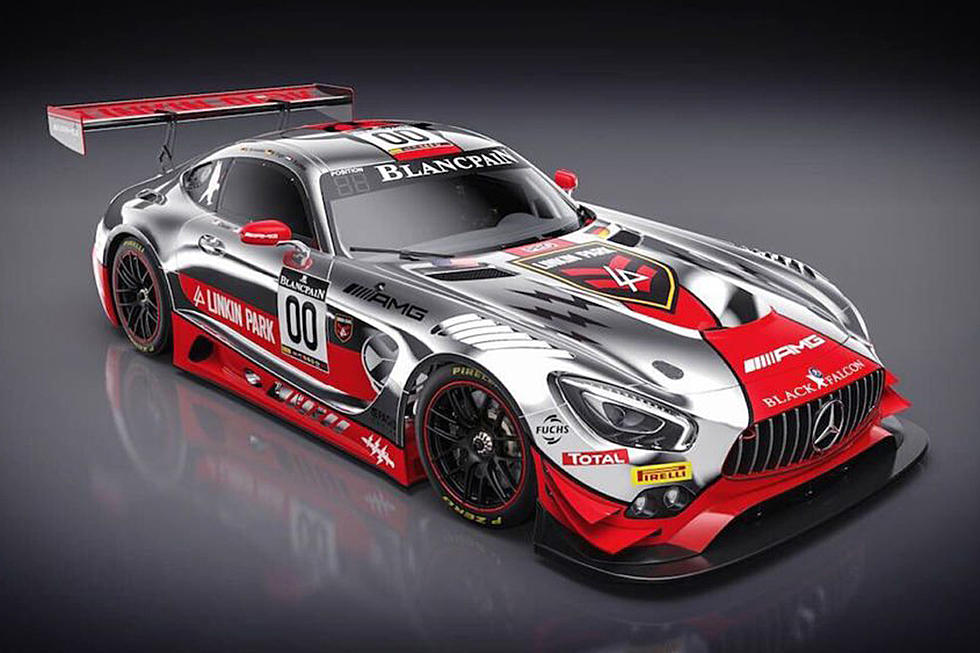 Linkin Park Design Livery for Mercedes-AMG GT3 Racing Car