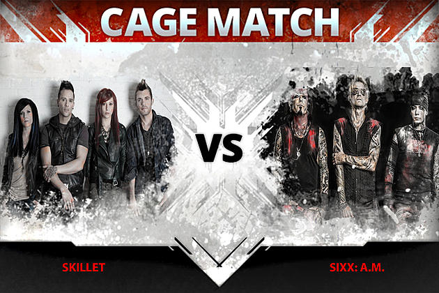 Skillet vs. Sixx: A.M. &#8211; Cage Match