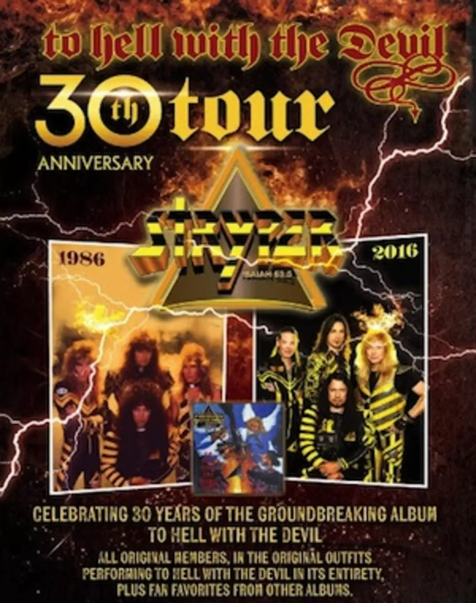 Stryper Announce U.S. Tour Dates for 30th Anniversary of &#8216;To Hell With the Devil&#8217;