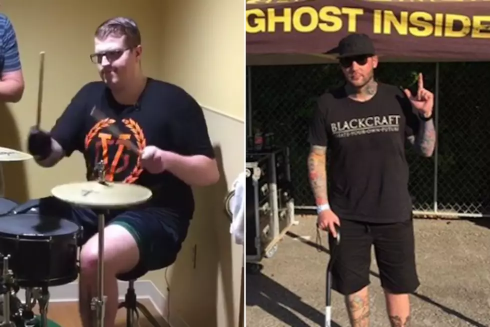 The Ghost Inside Drummer Begins Practicing With Prosthetic Leg, Guitarist Provides Surgery Update