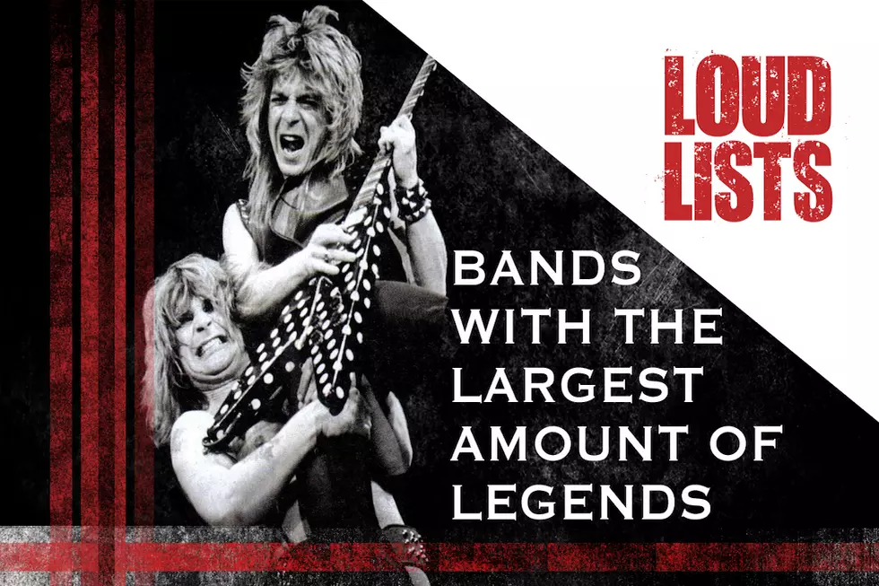 10 Bands With the Largest Number of Legendary Members