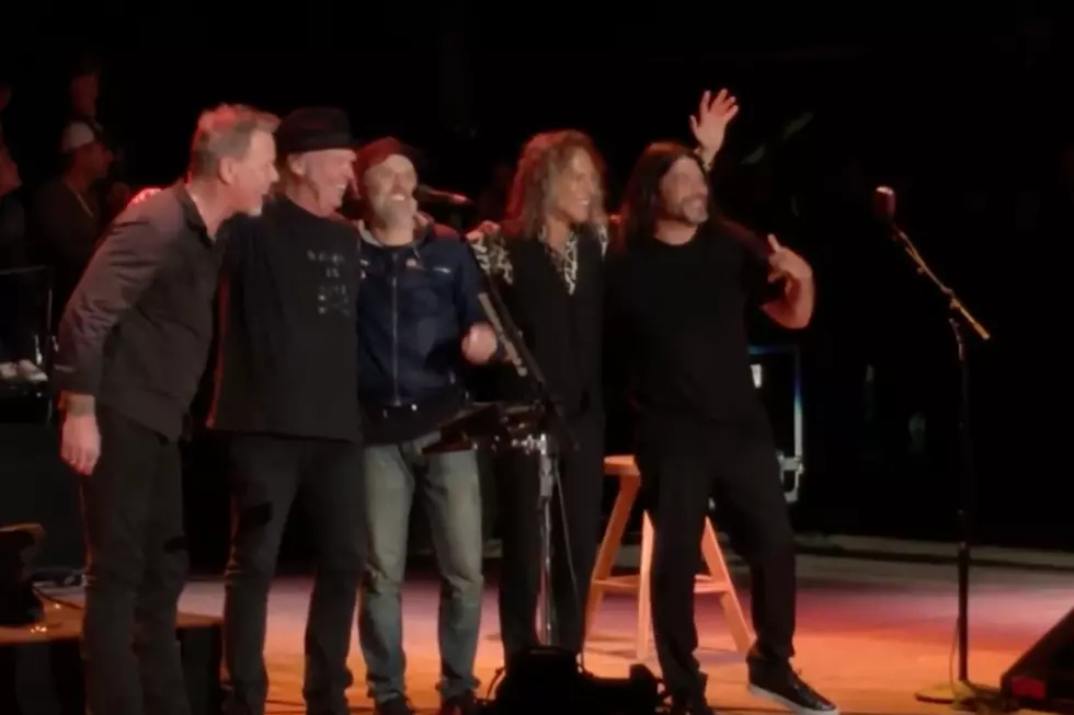 Metallica Tackle Buffalo Springfield Cover With Neil Young at Bridge School Benefit