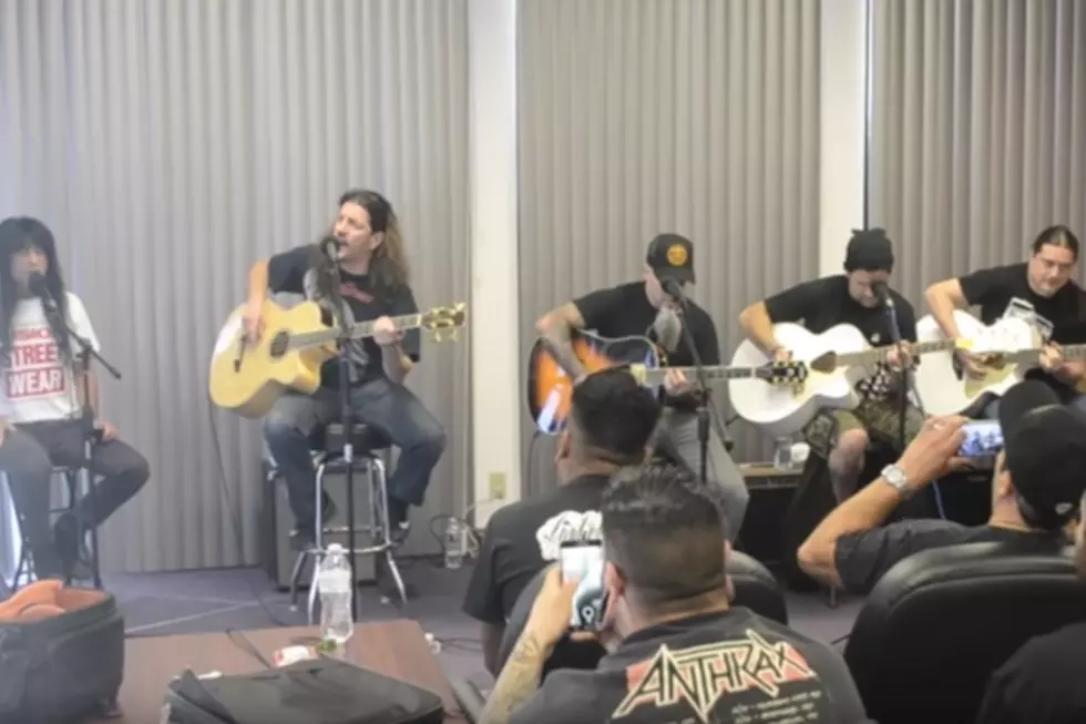 Anthrax Perform Acoustic Version of ‘Breathing Lightning’ [Watch]