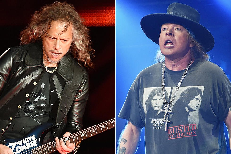 Metallica’s Kirk Hammett: Guns N’ Roses Have ‘Turned Into Somewhat of a Nostalgia Act’