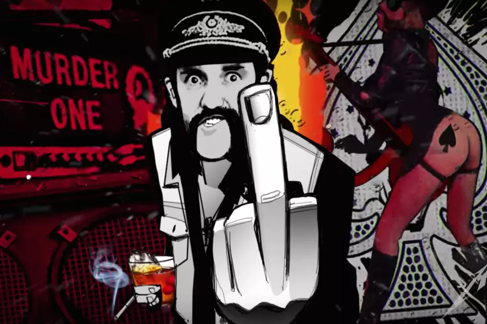 Metallica Immortalize Lemmy Kilmister in Animated Form for ‘Murder One’ Video