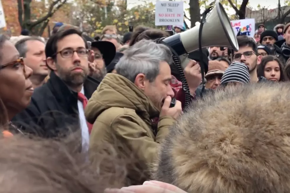 Beastie Boys' Ad-Rock Speaks at Rally at Adam Yauch Park 