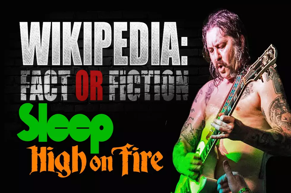 Sleep / High on Fire’s Matt Pike Plays ‘Wikipedia: Fact or Fiction?’